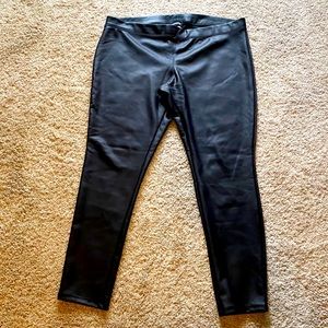 Faux Leather Express Pants SZ XL